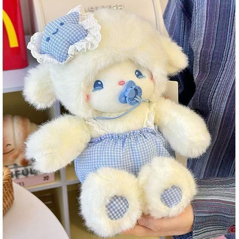 Nai Fu Snot Good Night Little Wool Doll Comforting Cloth Doll Sleeping Pillow Yingbei Cute Birthday Gift Doll