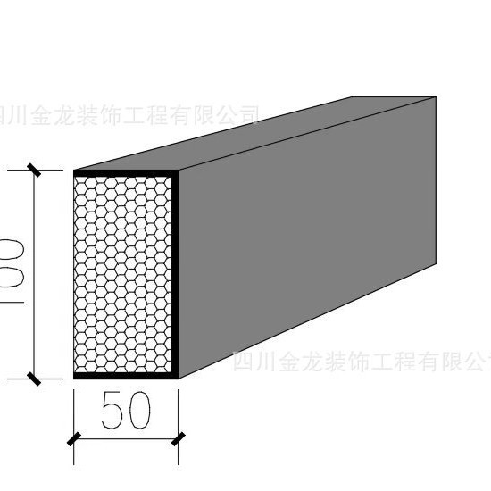 新农村自建房专用EPS线条外墙造型窗套边线建筑装饰泡沫线条现货