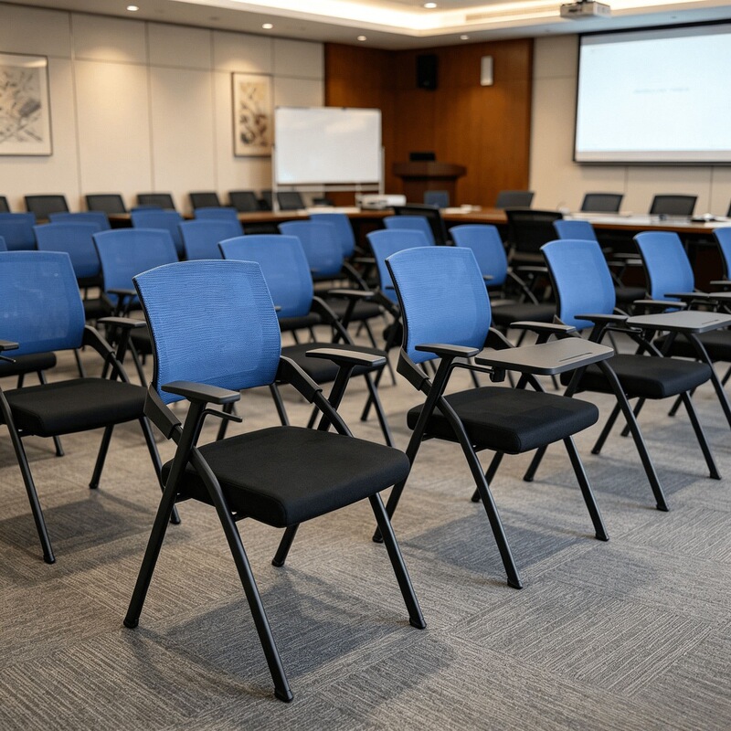 Conference Room Foldable Training Office Chair, Foldable Training Chair with Table Board and Wheels, Conference Chair with Integrated Writing Board Conference Room Foldable Training Office Chair, Foldable Training Chair with Table Board and Wheels, Conference Chair with Integrated Writing Board