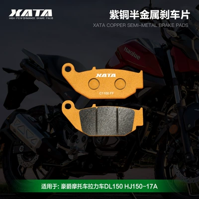 XATA semi-metal brake pads Tormoz supportları - 1-back-pair-copper-semi-metal