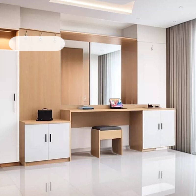 Hotel Hotel Furniture Guest Room Hotel Apartment Steel Frame TV Cabinet Computer Desk Luggage Steel Frame Writing Desk Clothes Board