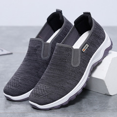Cross-border men's shoes spring and autumn one-pull anti-slip soft sole walking shoes for men, foreign trade casual single shoes for men, direct sale from the manufacturer.
