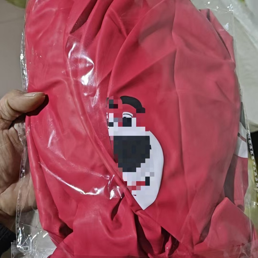 Печать 36-дюймового идеального круга: красный мишка, 10 шт.