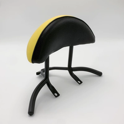 Motorcycle trunk Turtle King Modified Accessories Backrest - armrest-bracket-yellow-backrest