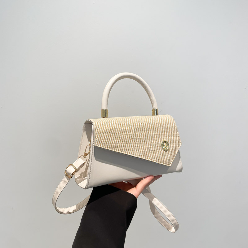 Bolso femenino simple 2025 verano nuevo estilo bolso de moda con diamantes de alta gama mensajero damas pequeño bolso cuadrado temperamento femenino