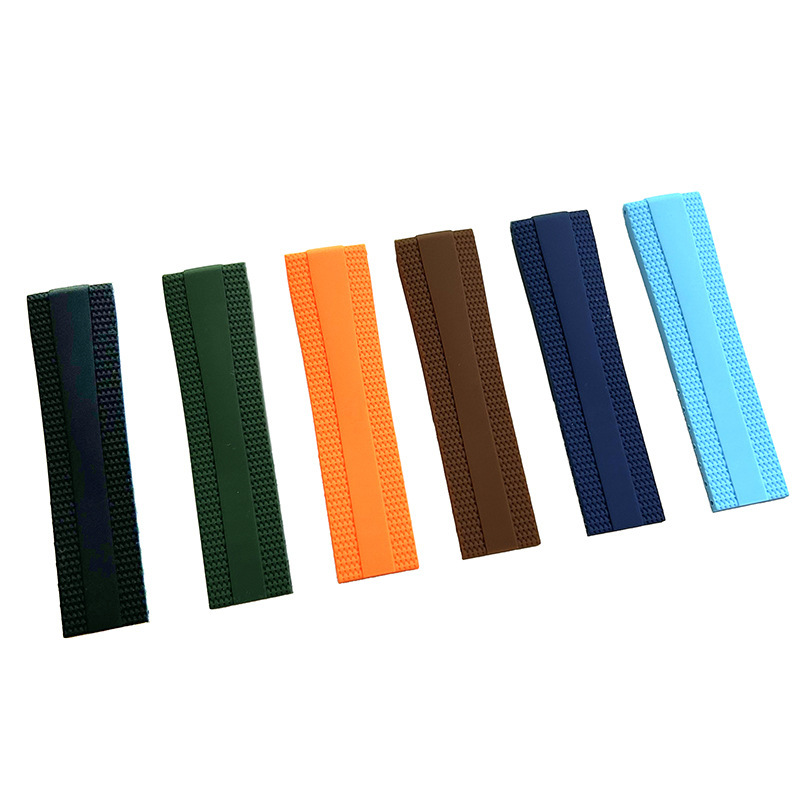 Replacement Rubber Watch Strap for Breitling Superocean Blackbird Reconnaissance Avenger 22/24m Silicone Watch Band