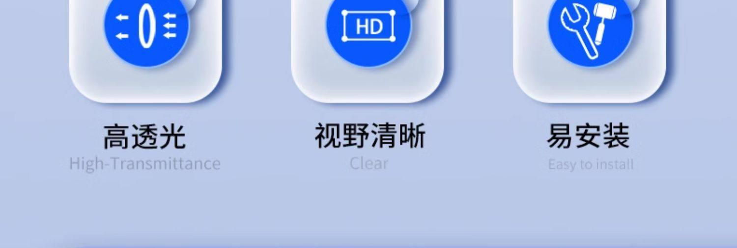 Car Rearview Mirror Rain-Proof Film, Reversing Mirror, Car Window Waterproof Film, Rain-Proof Gadget for Car Mirrors in Rainy Days