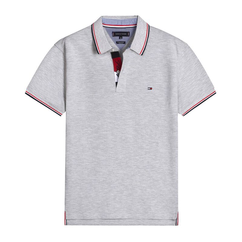 Tommy Summer Polo Shirt Short-Sleeved Men's Pure Cotton Business Casual Stripesd Embroider Men's Versatile Top T-Shirt Tommy Summer Polo Shirt Short-Sleeved Men's Pure Cotton Business Casual Stripesd Embroider Men's Versatile Top T-Shirt