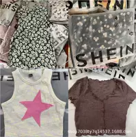 Shein Женская одежда Хвостовые товары Внешняя торговля мода сексуальный топ women's dress поставщиков оптовая торговля