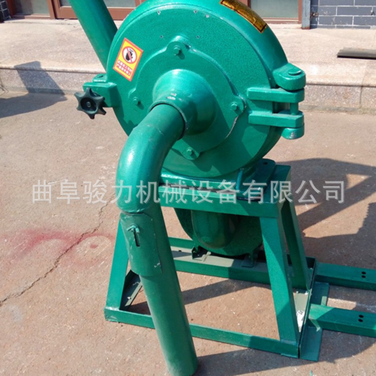 小型家用青稞齿盘粉碎机家用两项电齿盘粉碎机五谷杂粮齿盘粉碎机