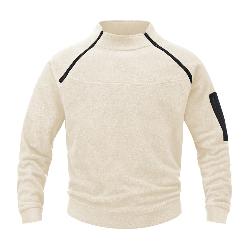 Cross - Border European Yard Autumn and winter half zip Guard skin Long Sleeve funda Head shake Plum Blazer Men European and American Sports and Leisure