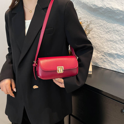 Popular underarm small bags for women, suitable for autumn and winter, versatile 2024 new fashion single-shoulder crossbody bag, retro women's small square bag