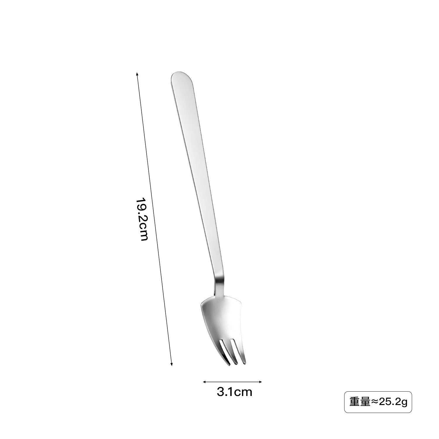 Nuevos cubiertos portátiles de acero inoxidable 304 más cucharas de horquilla para una persona para almacenar cubiertos image 6