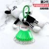 Green braided rope + thick steel ring 5cm + 10 signs