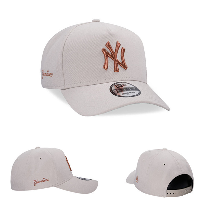 Sombrero MLB transfronterizo, gorra ajustable de béisbol, hombres y mujeres, techo rígido bordado, protector solar al aire libre, gorra deportiva, nueva gorra de visera