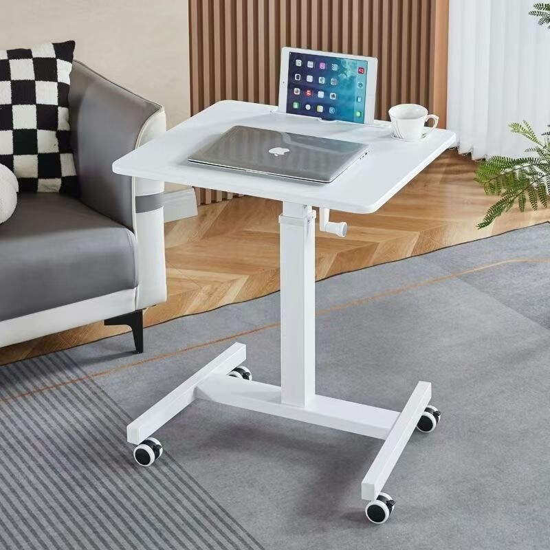 Movable Computer Desk, Adjustable Bedside Table, Home Bedroom, Living Room, Sofa Side Table, Study and Work Desk