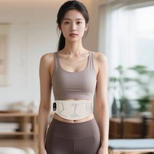 户外腰部按摩器健身腰带护腰塑形热敷健腹器腹肌马甲线减肚子EMS