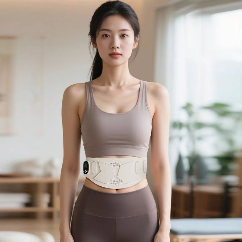 户外腰部按摩器健身腰带护腰塑形热敷健腹器腹肌马甲线减肚子EMS