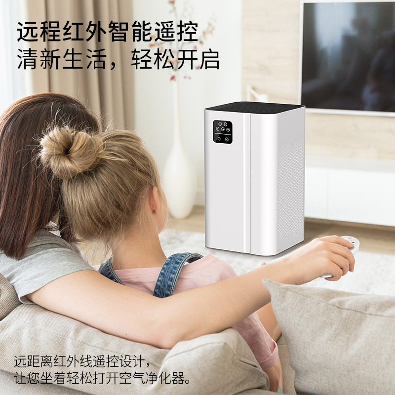 新款跨境空气净化器家用除二手烟吸毛宠物除甲醛净化机负离子礼品|undefined