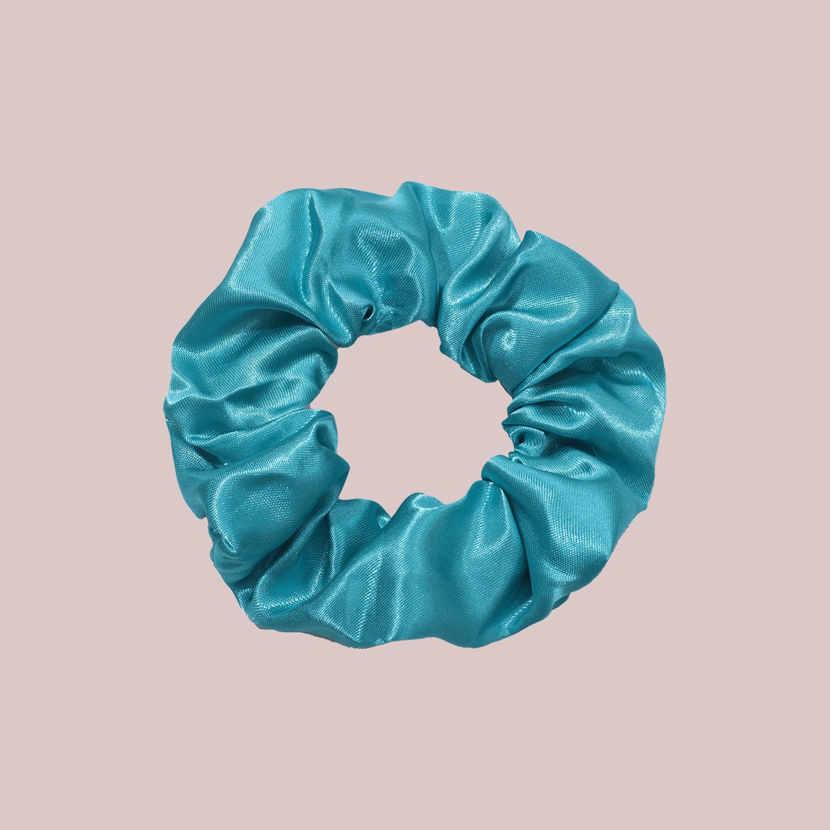Coletero Scrunchie de Satén de Alta Elasticidad