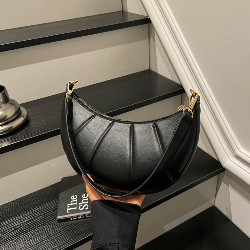 Bolsas populares de cor de toro de color sólido Casual 2025, bolsas de hombro de viaje de moda de otoño de nuevo estilo