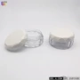 菱形圆形润肤透明膏霜瓶