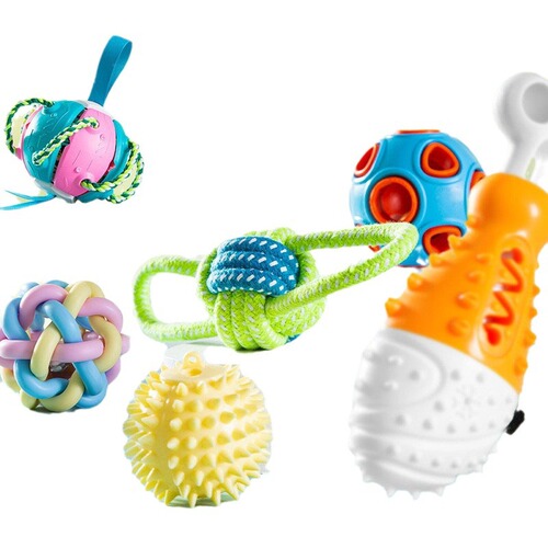 Dog Chew Toys: Small, Medium, and Large Breed Options—Durable, Sounding, and Perfect for Puppies and Big Dogs to Enjoy Their Own Fun While Grinding Their Teeth!