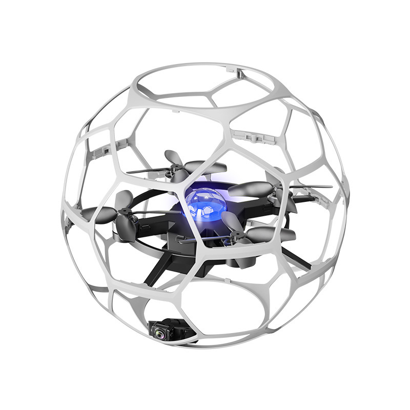 H5 no escobillas de fútbol UAV competencia entrenamiento 7.4V eje UAV modelo aéreo de fútbol tipo bola avión de control remoto