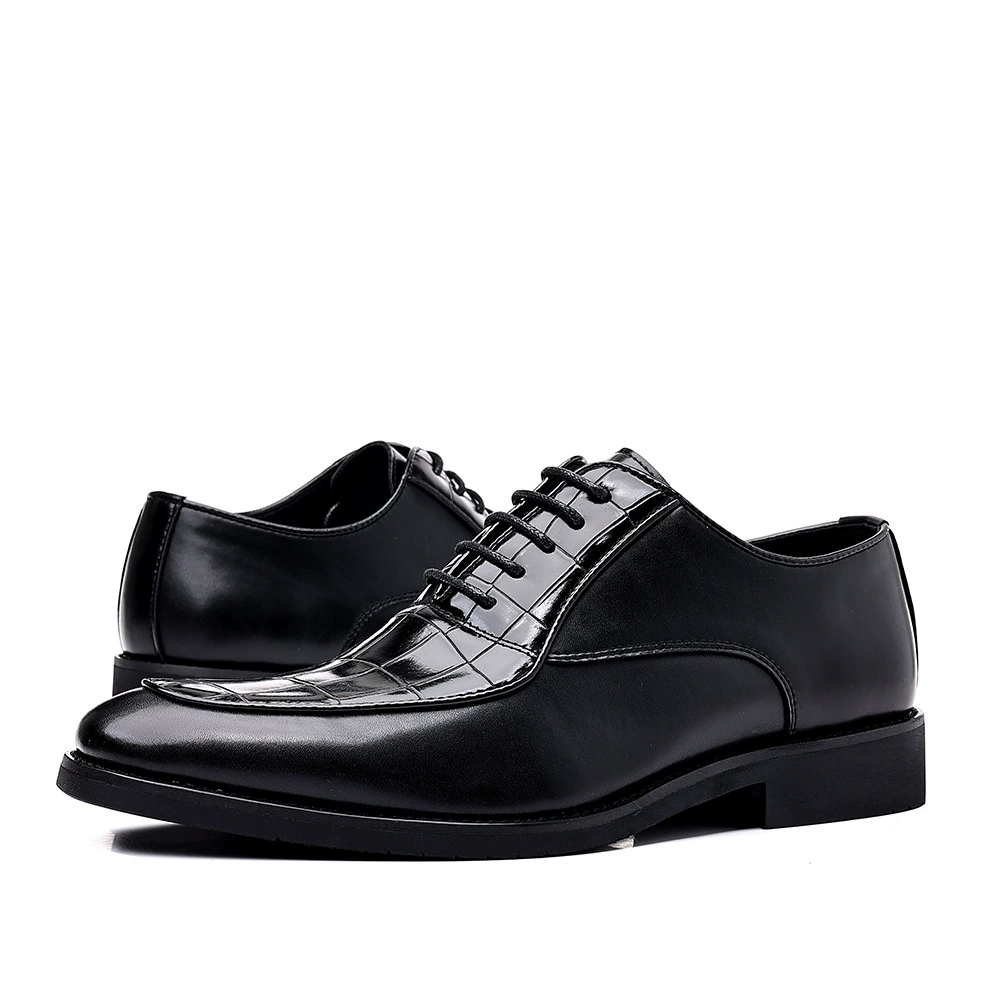 Classic suit jacket, breathable shoes for leather shoes English style for leisure, plus size, British style