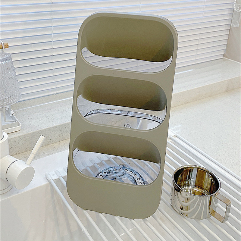 특대형 [고급 그레이] 수납공간, 배수 및 통풍