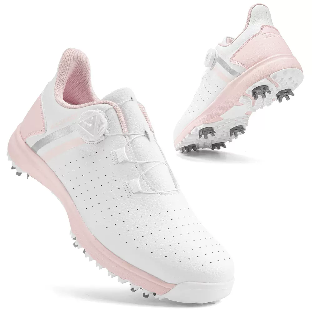 高尔夫球鞋男女款透气旋转扣防滑钉鞋户外运动休闲鞋