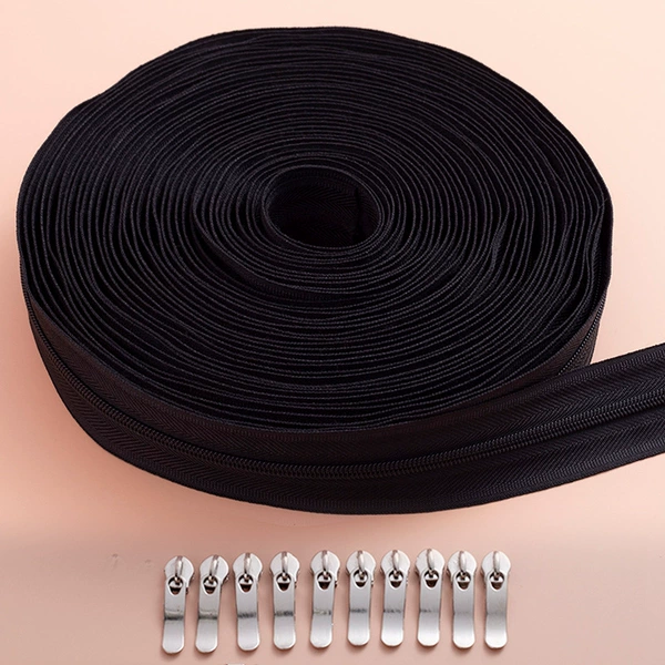 [High quality black] 10 meters + 10 sliders