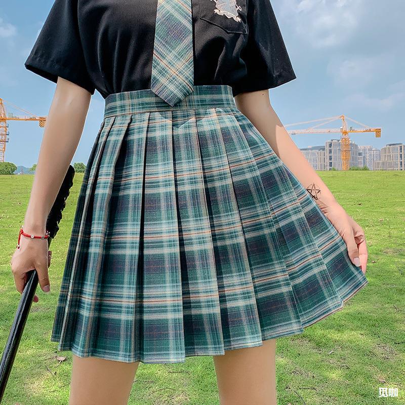 jk制服日系格裙正版女夏学生装学院风秋冬装衬衫原创套装纯色短裙