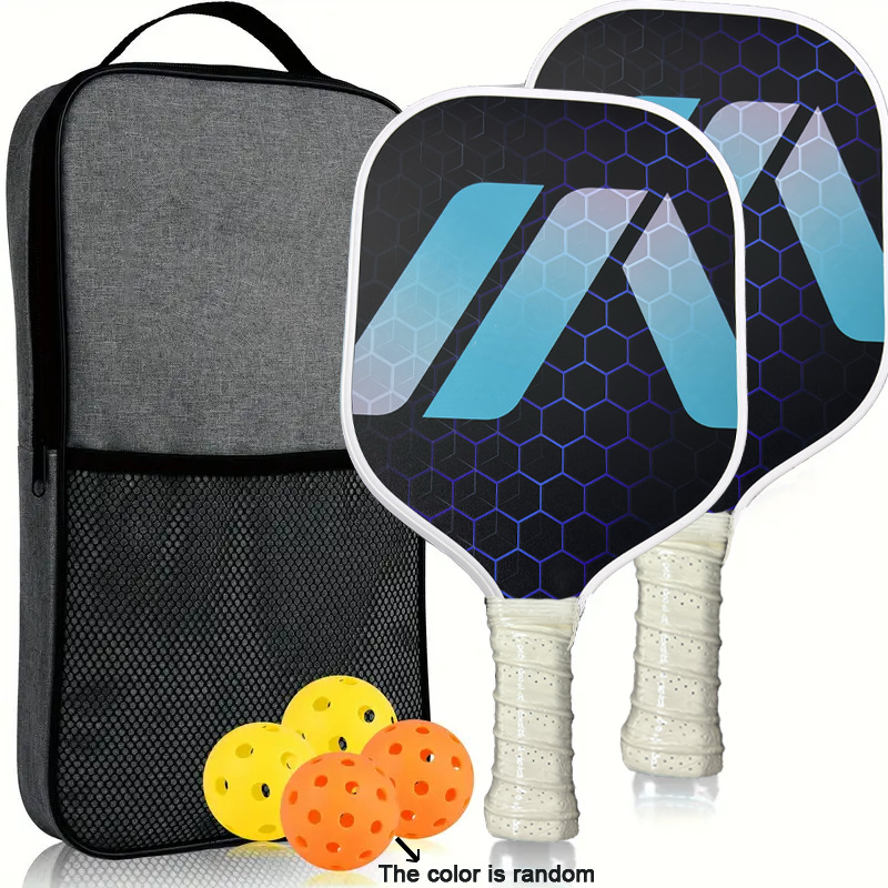 Sky blue pickleball racket