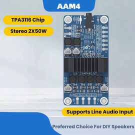 1个 颜色：图片色 材质：PCB AAM4 纯 TPA3116 2x50W音频放大器板