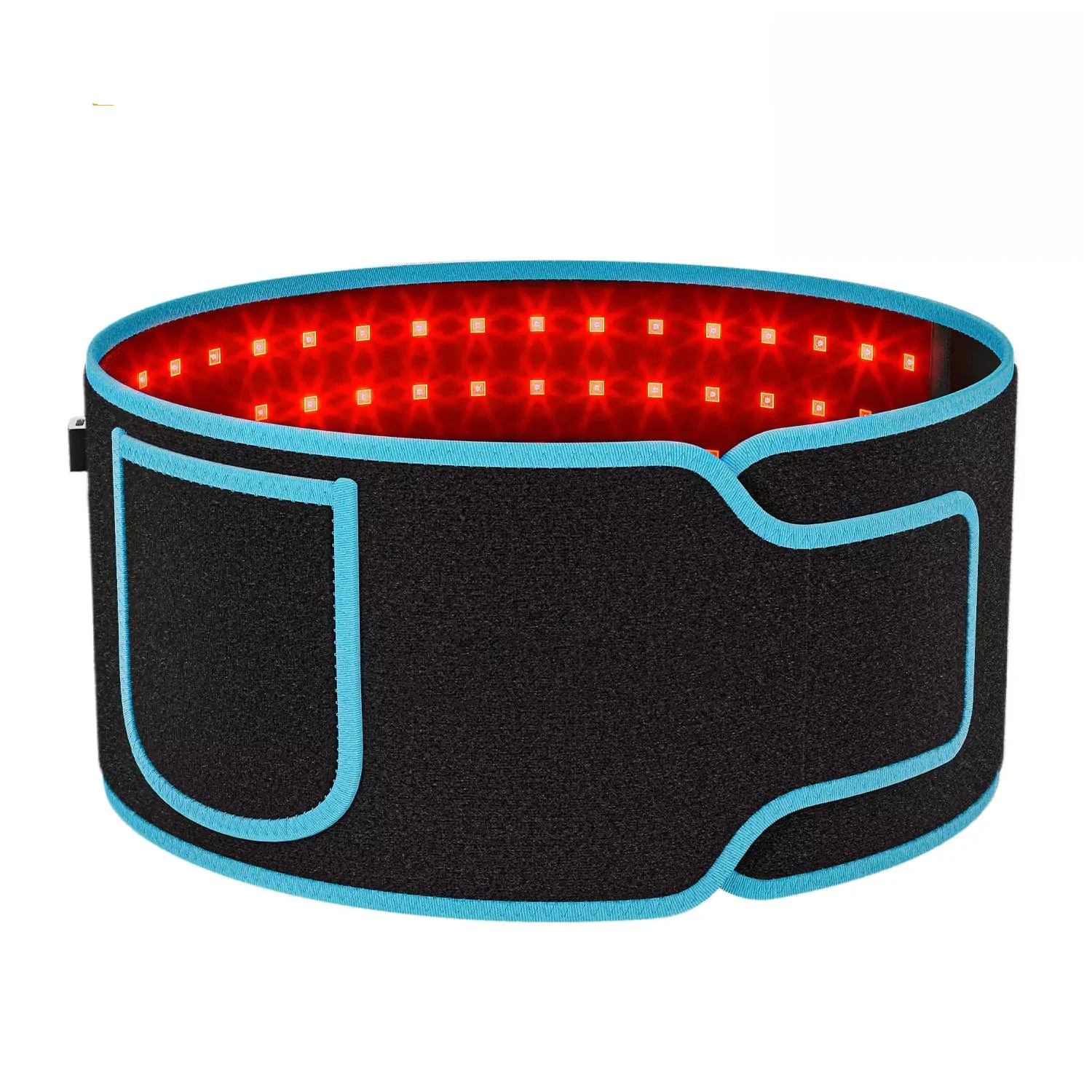 Kuaguo LED Kırmızı Işık Bel Kemeri Ev Kullanımı Taşınabilir Çok Fonksiyonlu Sıcak Kompres Fizyoterapı Pedi Isıtmalı Masaj Kırmızı Işık Fizyoterapı Bel Kemeri