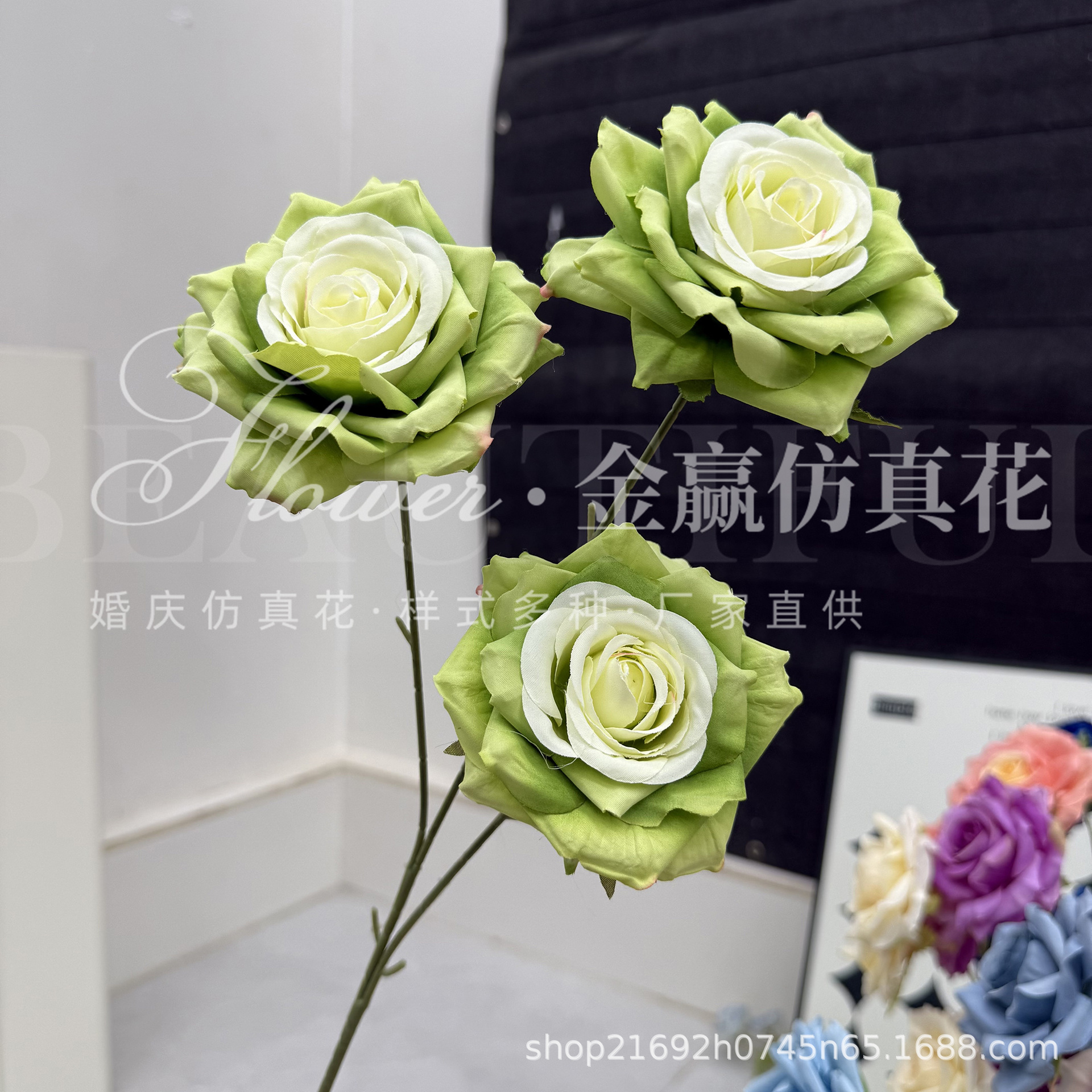 Boda Mori Simulación de flores y plantas verdes Pico de bambú Hierba Simulación de plantas verdes de invierno espárragos Plantas de simulación Escenografía de plantas verdes falsas