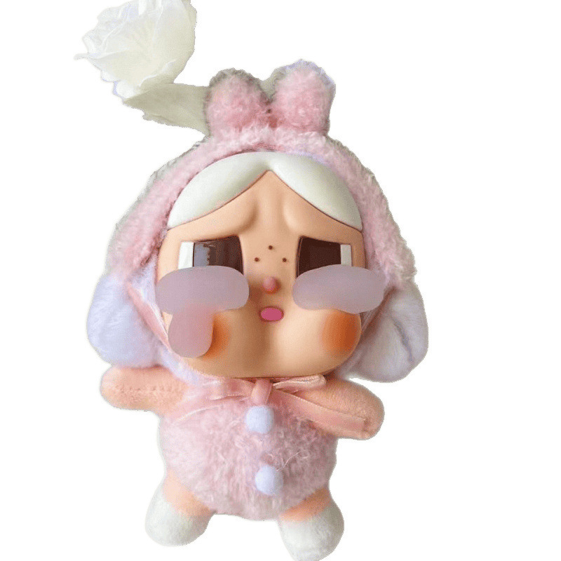 新しい泣き子端箱ヌードバージョン東南アジアティアーズファクトリーシリーズビニールフェイスぬいぐるみブラインドボックストレンディペンダントウィーク|undefined