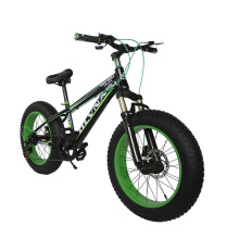 厂家销售4.0大粗轮胎雪地车沙滩变速学生山地车新款双碟刹自行车