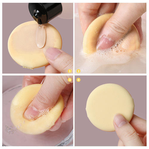Wet and dry air cushion puff, liquid foundation, loose powder, bb cream special beauty egg powder cake, non-eating powder sponge puff