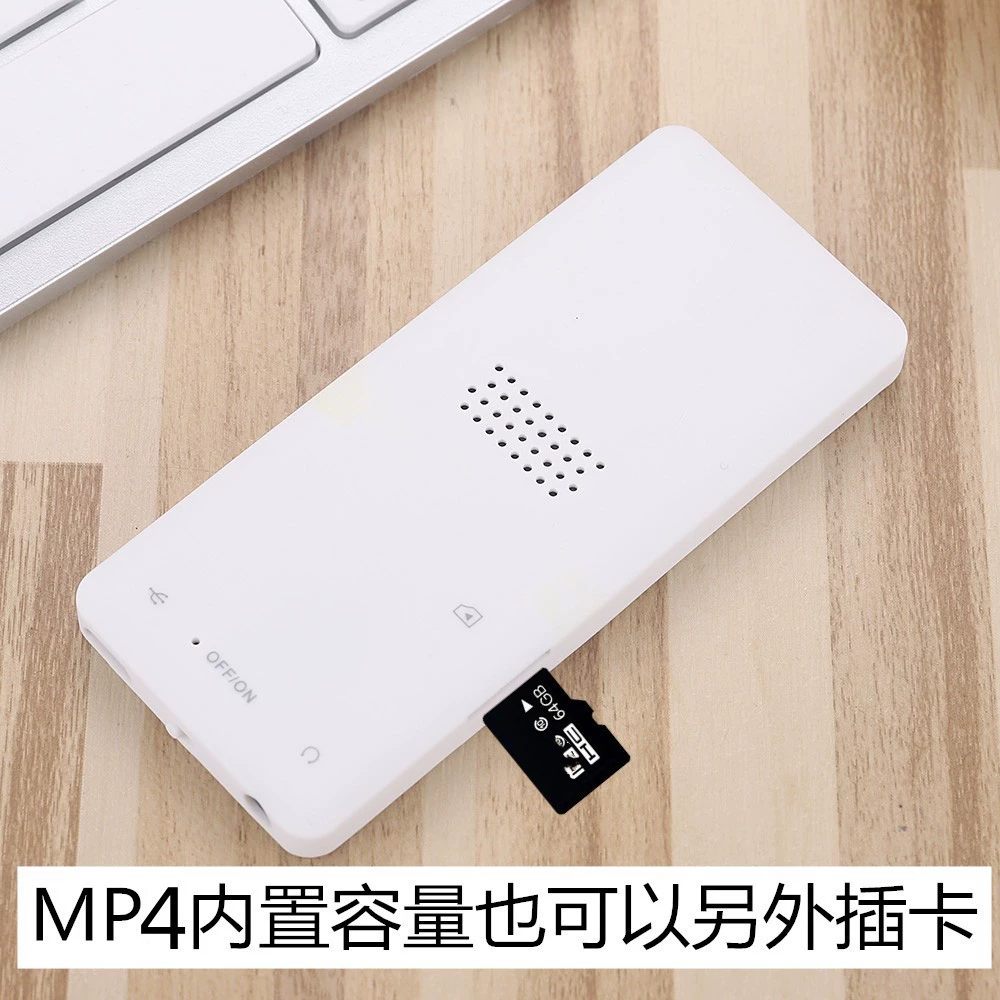 Портативный MP3/MP4 плеер для студентов, встроенная память 8–16 ГБ, диктофон, поддержка TF-карты