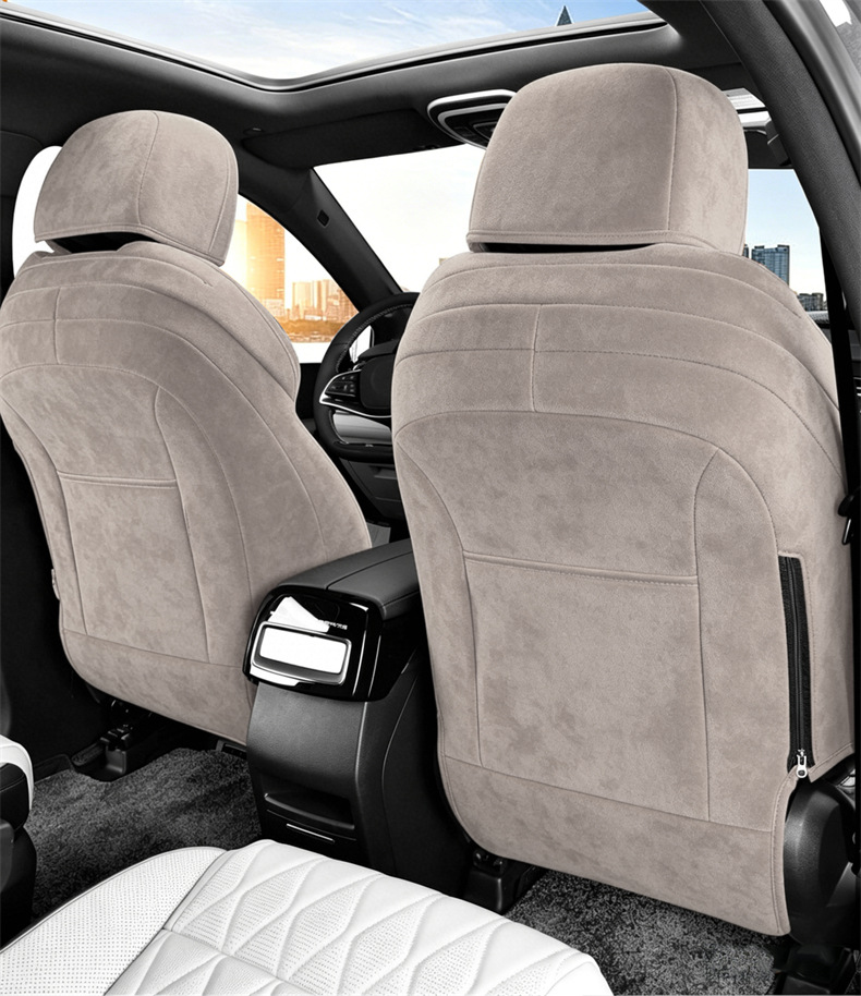 New Model Byd Tang Dmi Ev Seven-Seater Breathable Rams Saddle Cushion Car Seat Cover for Special Vehicles