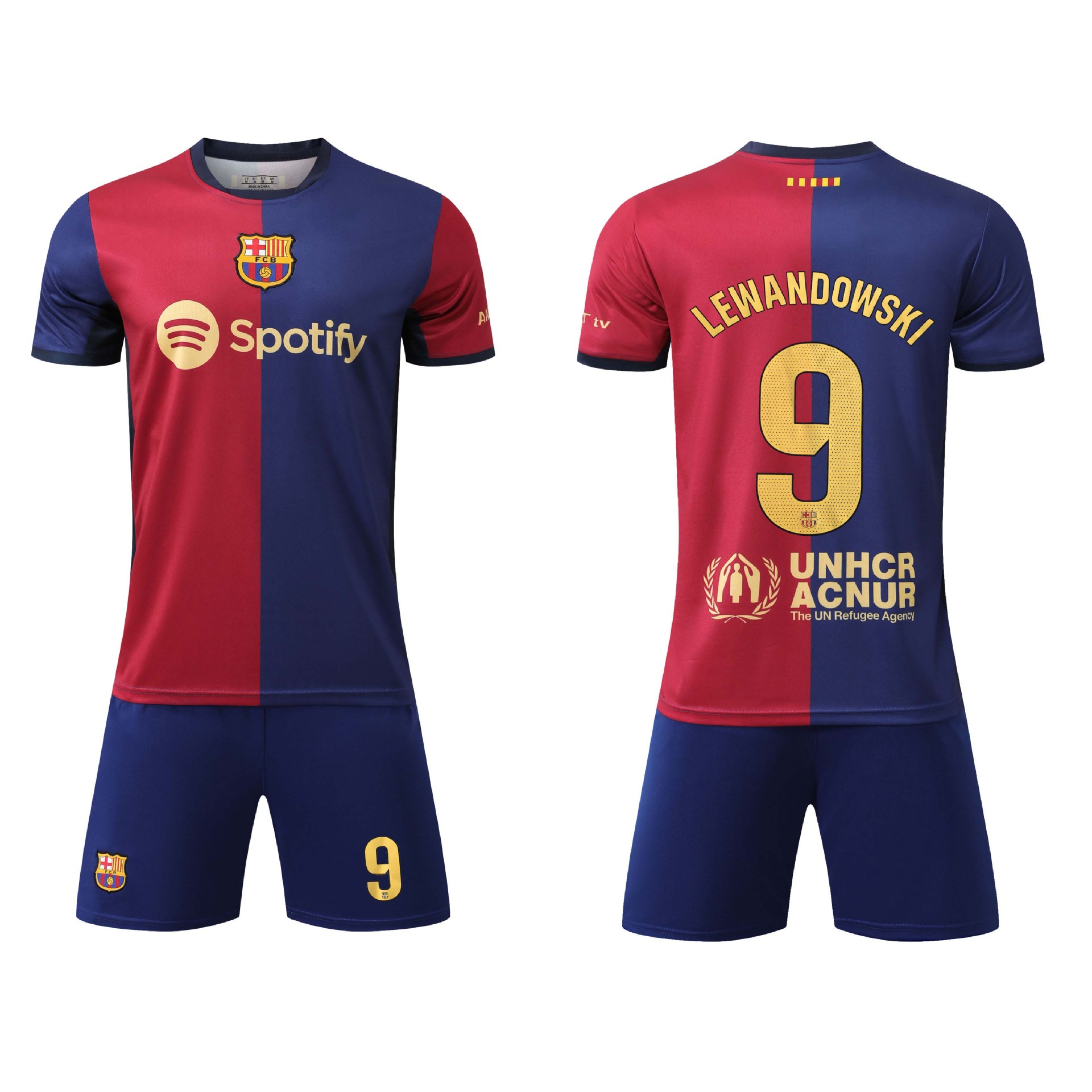 Traje de camiseta de fútbol con número Miami Crescent Neymar Riad C Roman City Harland