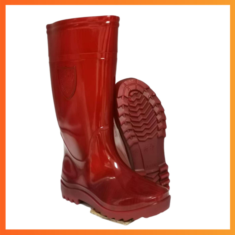 深圳现货雨邦工地用909 39-45码中高筒水鞋 长风雨衣 一次性雨衣