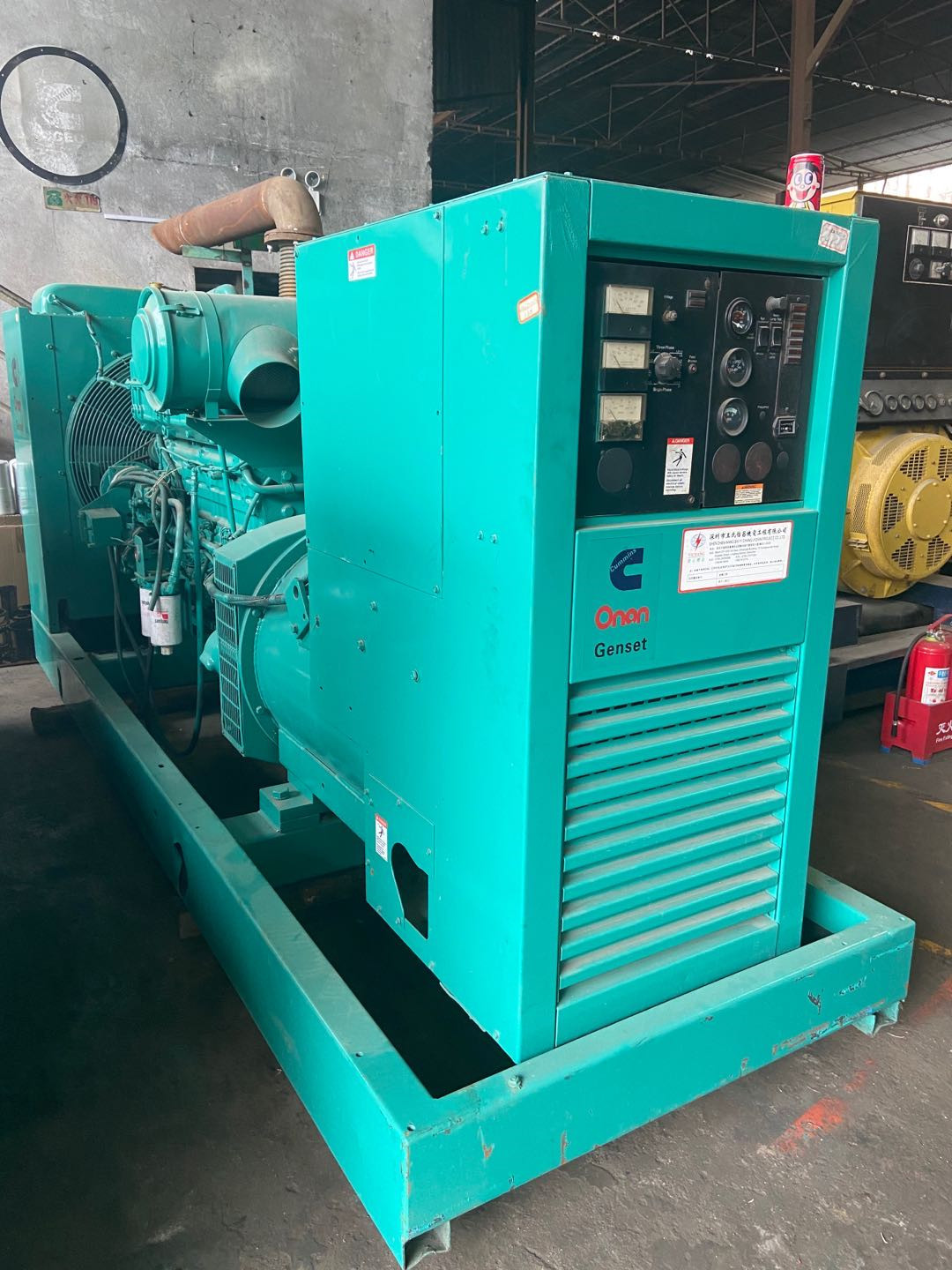 310kw康明斯柴油发电机组NTA855G4发动机二手发电机组现货