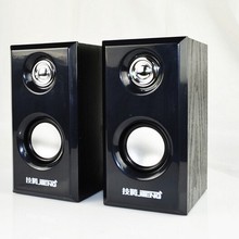 厂家木质JT042小音箱新款重低音音箱USB高木质音响音箱批发