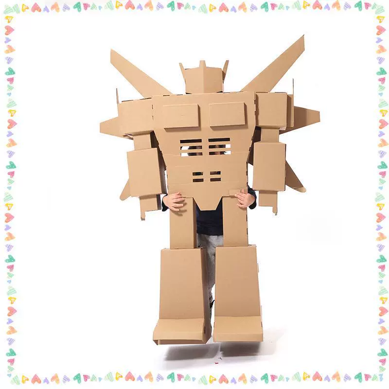 Ящик для детского сада, робот, DIY, Гонконг Кинг Конг