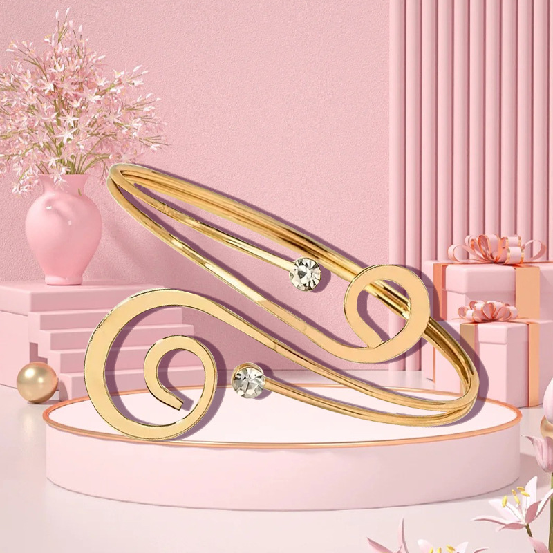 All Seasons Season Unisex Gender Simple Style Geometric Iron Bangles Wholesale