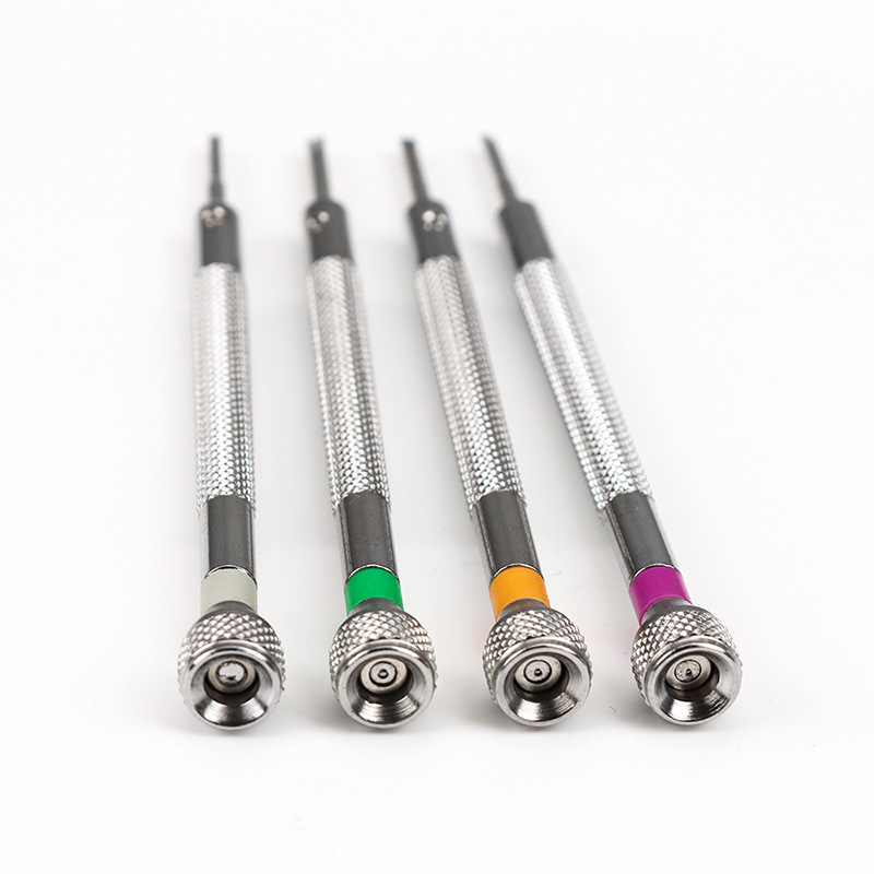 Watch Tool 13-Piece Cross-Border Screwdriver Set with Flathead and Phillips Metal Screwdrivers