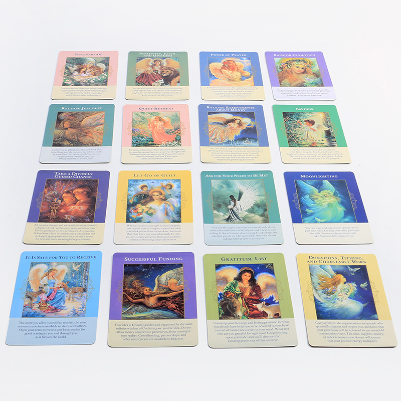 Cartes de tarot des anges de fortune oracle de l abondance_voghion.com
